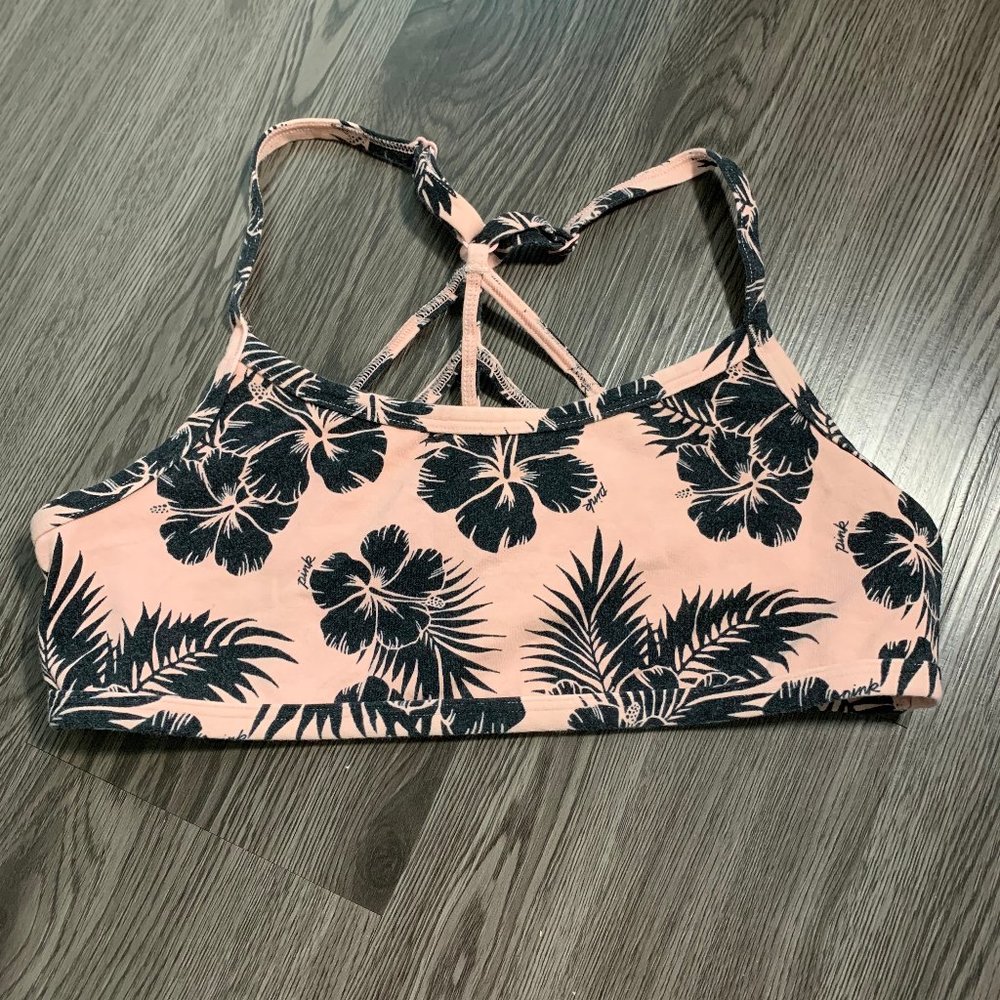 Pink Tropical Bralette
